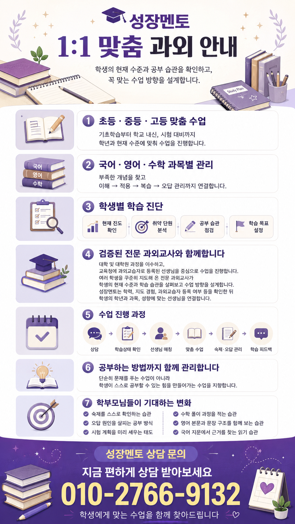 물금읍 과외 공통 과외 안내 이미지